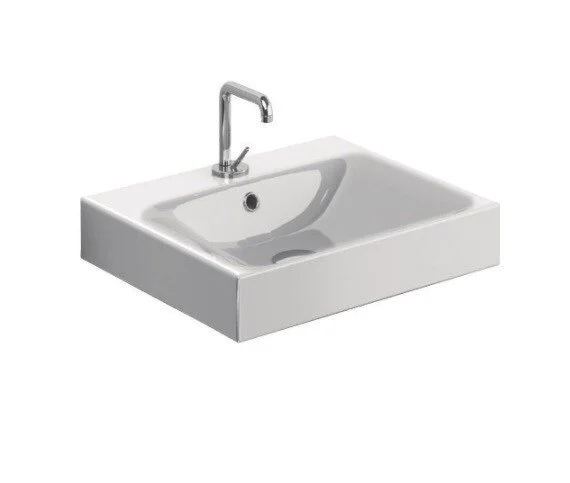 Раковина Kerasan Cento 353001*1 50 см прямоугольная