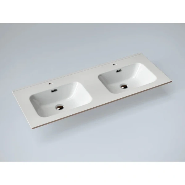 Раковина GID Integrado 90120S 122 см белая 71161