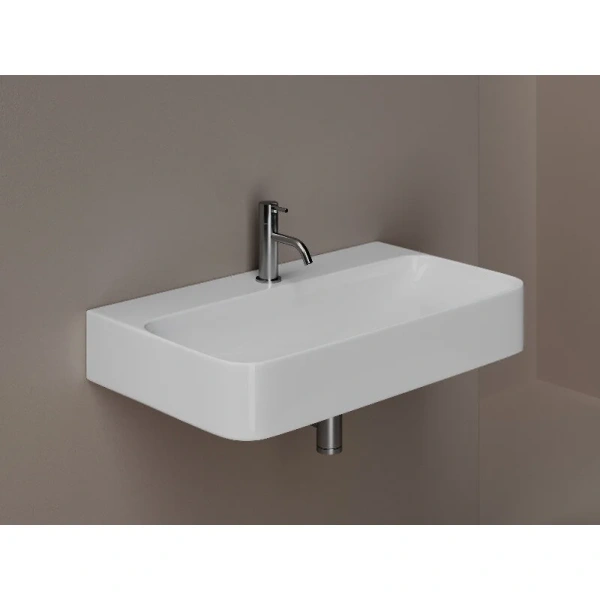 Раковина Ceramica Nova Aura 81.5 см белая CN2006