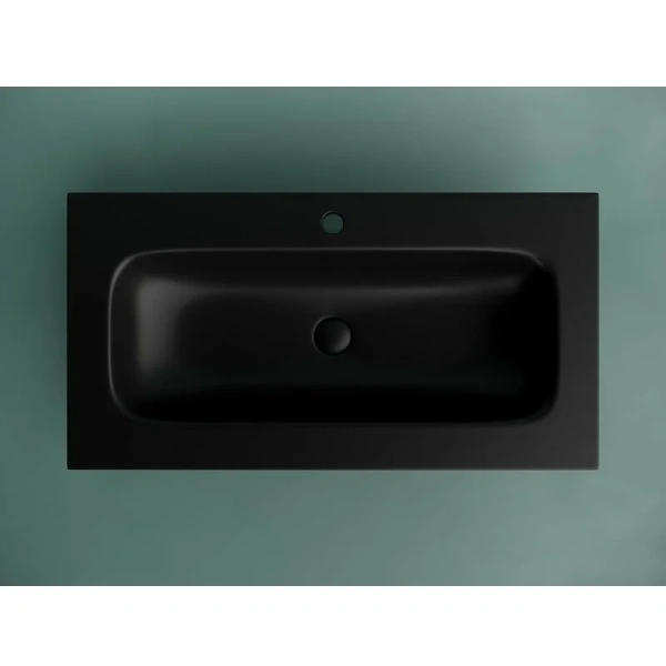Раковина Ceramica Nova Grace 91 см черная матовая CN7019MB