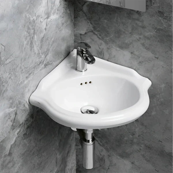 Раковина Azzurra Jubilaeum 41 см угловая JULS0353500MBI (JUB35/AN bi)*1