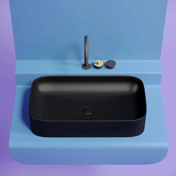 Раковина Ceramica Nova Element 70 см черная CN6054MB