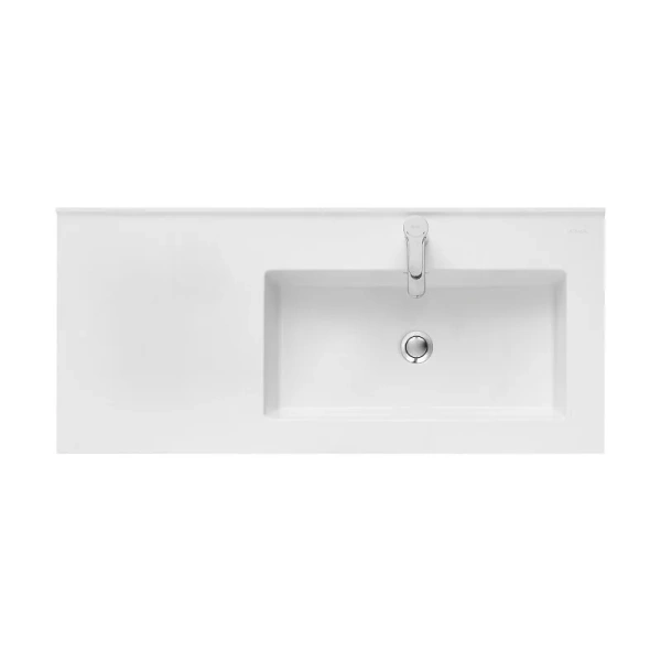 Раковина Акватон Квадро Про 1A733231QA01 100 см с полотенцедержателем