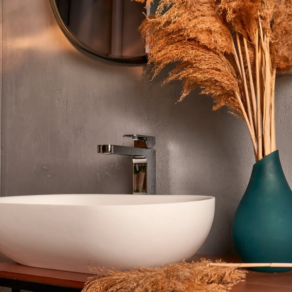 Раковина Montebianco Conca 55 см белая матовая 20142