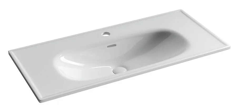 Раковина Ceramica Nova Sabo 100 см белая CN13003