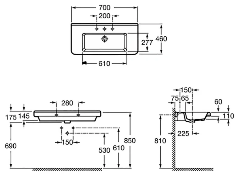 Раковина Roca Dama-N 327782000
