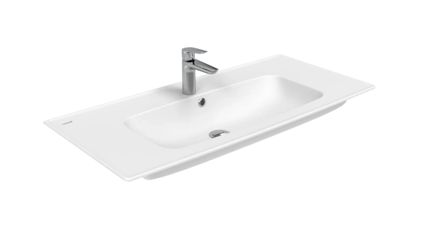 Раковина Creavit Erine 85 см белая ER085-00CB00E-0000