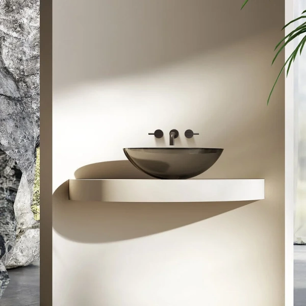 Раковина Vincea 50 см черная VBS-6T11B