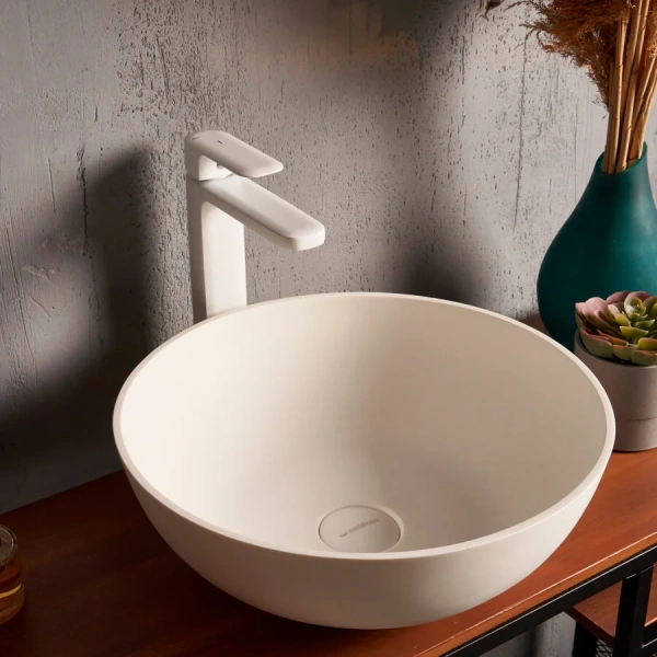 Раковина Montebianco Loreto Nemi 38 см белая матовая 20141