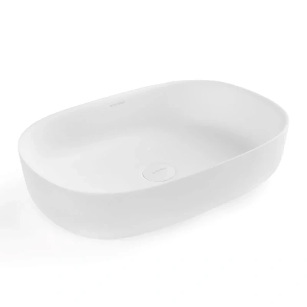 Раковина Montebianco Conca 54 см белая матовая 12020