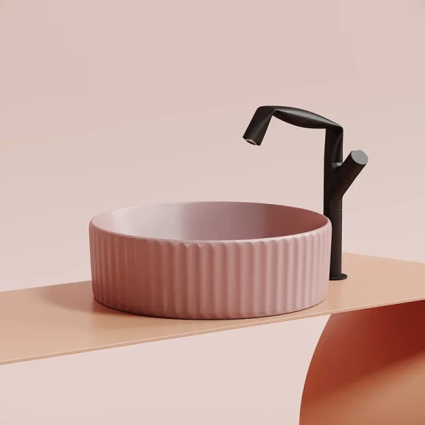 Раковина Ceramica Nova Element 36 см розовая CN6057MP