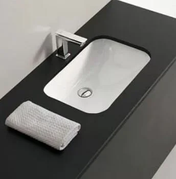 Раковина Artceram Washbasins Gea 53 см белая  GEL001 01 00