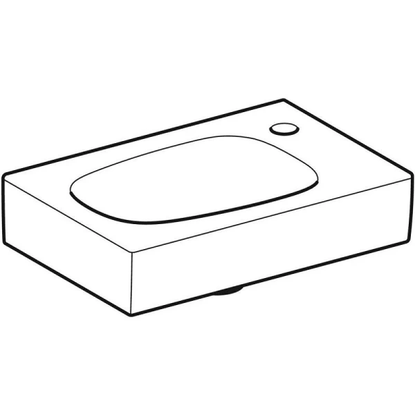 Раковина Geberit Citterio 45 см подвесная 500.541.01.1