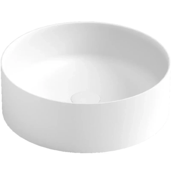 Раковина Boheme Corian 40 см белая 819-MW