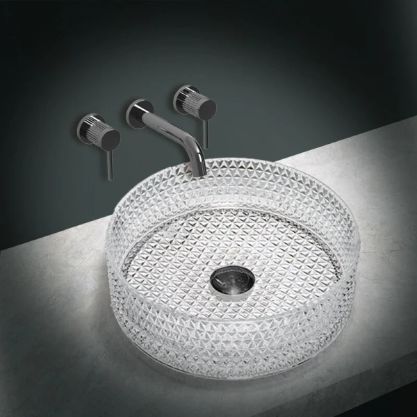 Раковина Vincea VBS-5GL0 40 см стеклянная