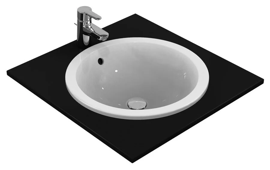 Раковина Ideal Standard Connect 48 см круглая встраиваемая E505301