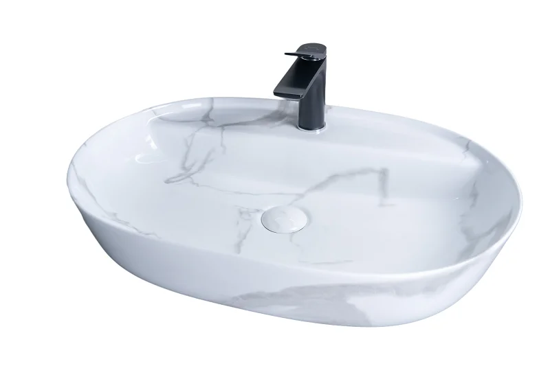 Раковина GID Lago Mnc346C 61 см накладная под камень 54470