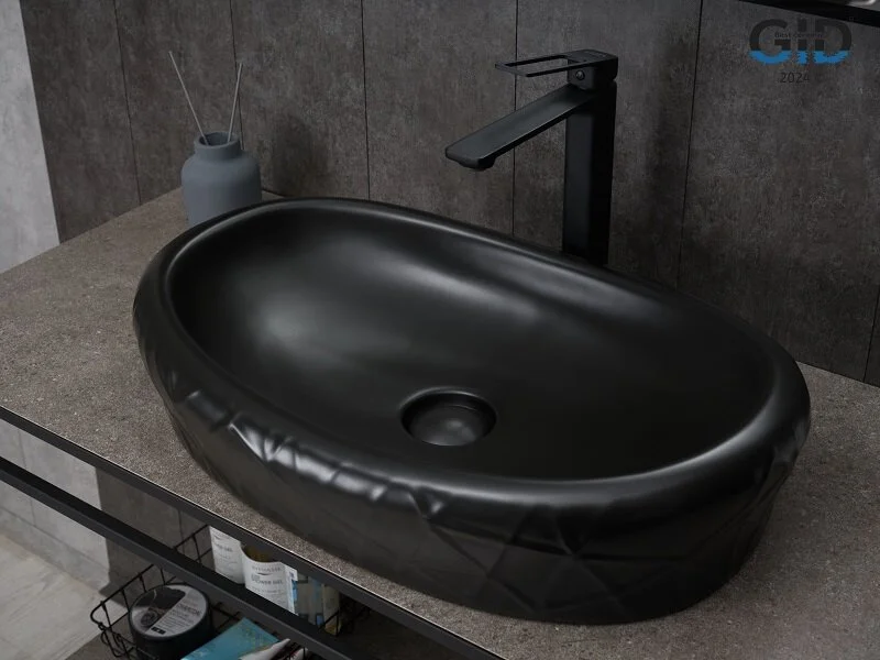 Раковина GID Creativo Bm777 60 см черная 53357
