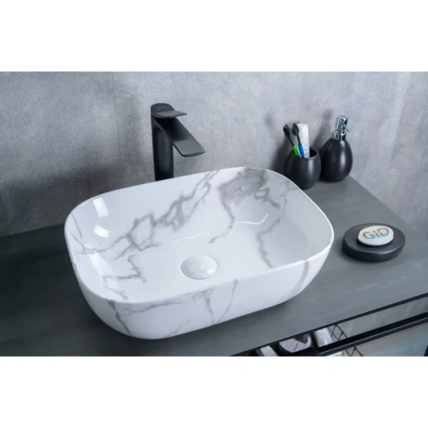 Раковина GID Geometrico Mnc333C 46 см под камень 54469