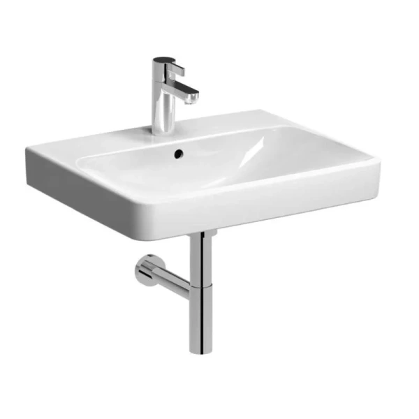 Раковина Geberit Smyle Square 60 см с отверстием под смеситель 500.229.01.1