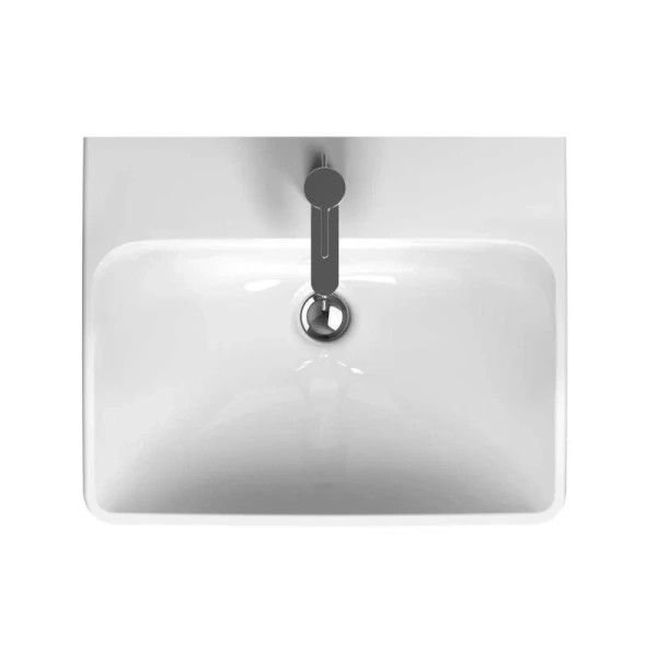 Раковина Geberit Smyle Square 60 см с отверстием под смеситель 500.229.01.1