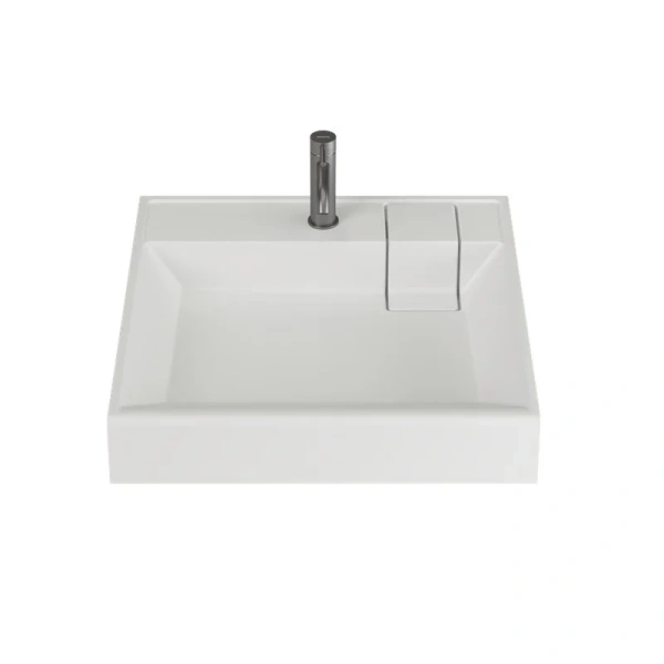 Раковина над стиральной машиной Ceramica Nova Quattro 60 см белая CN0101