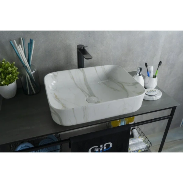 Раковина GID Geometrico Mnc190 50 см под камень 54426