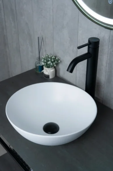 Раковина GID Esfera 9081wm 36 см белая матовая 51244