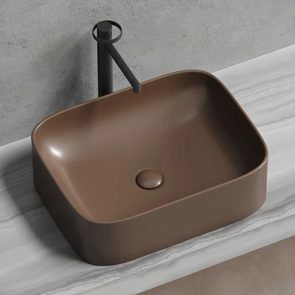 Раковина Ceramica Nova Element 50 см темно-коричневая CN6052MDB