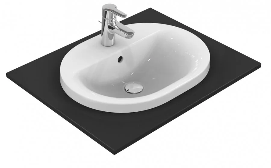 Раковина Ideal Standard Connect 55 см с 1-м отверстием под смеситель E503901