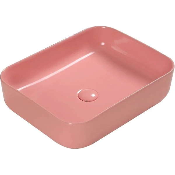 Раковина SantiLine 50 см персиковая матовая SL-1051P