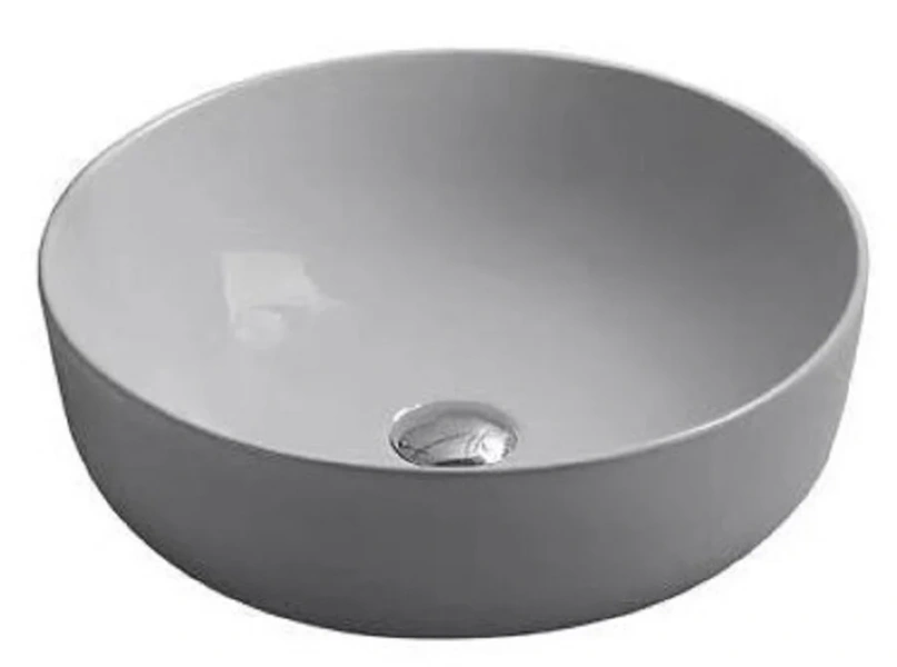 Раковина SantiLine 42 см серая матовая SL-1054MG