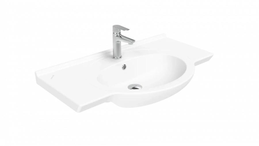 Раковина Creavit Etol 85 см белая ET185-00CB00E-0000