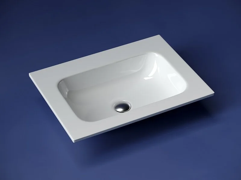 Раковина Ceramica Nova Grace 61 см белая без отверстия под смеситель CN7011wx