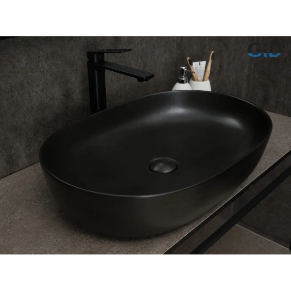 Раковина GID Lago Bm1348 61 см черная 53355