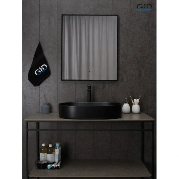 Раковина GID Lago Bm1479 61 см черная 53354