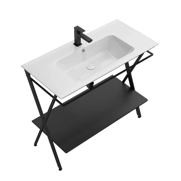 Раковина Kerama Marazzi Piano 95 см с крепежом PI.wb.95