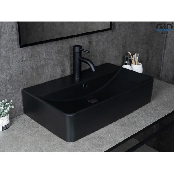 Раковина GID Geometrico Bm1344 61 см черная 53361