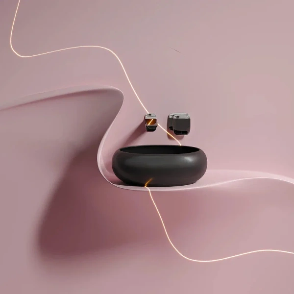 Раковина Ceramica Nova Element 36 см черная матовая CN6050MB