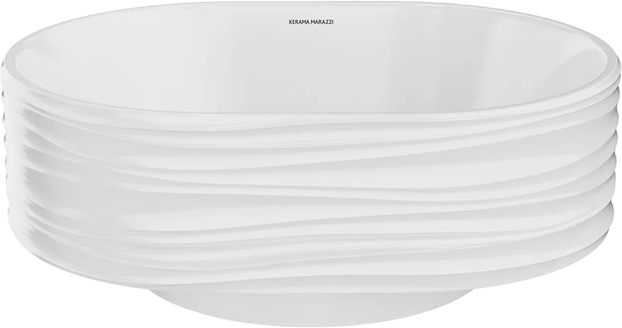 Раковина Kerama Marazzi Sabbia 50 см белая SA.wb.50\WHT