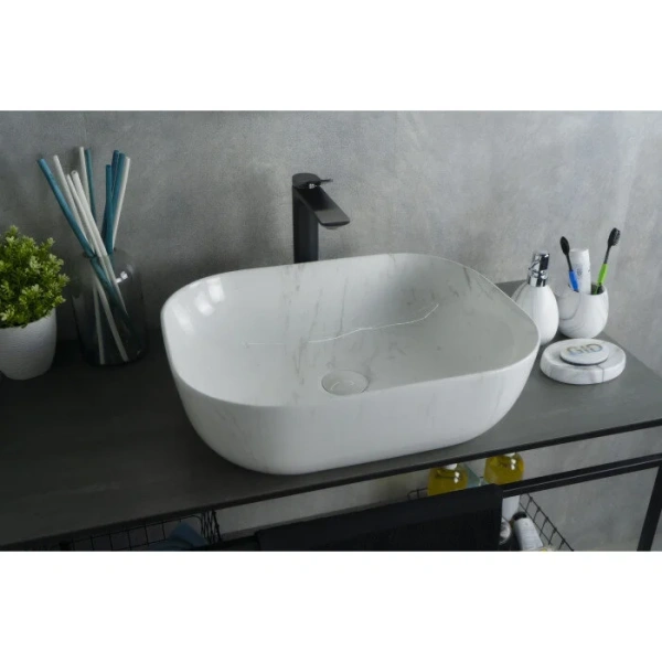 Раковина GID Geometrico K397D9 50 см под камень 53322