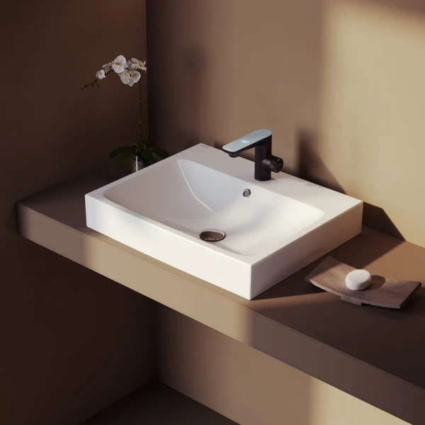 Раковина BERGES Strati 60 см белая 182006