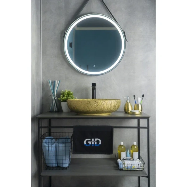 Раковина GID Lago Nc444 51 см золото 52233