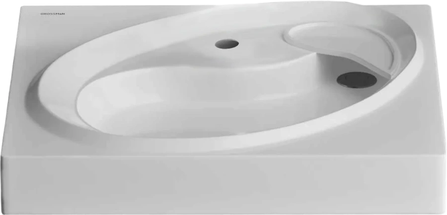 Раковина над стиральной машиной Grossman Alvaro 60 см белая 1606001