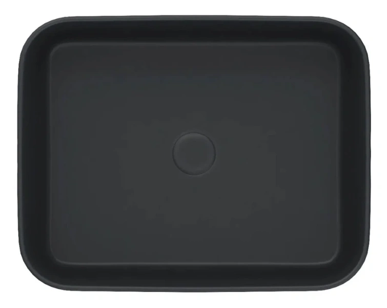 Раковина IDDIS Bridge 50 см черная матовая BRIBM05i27