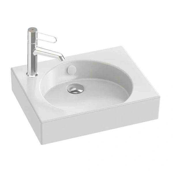 Раковина Jacob Delafon Odeon Rive Gauche 45 см белая EGN112-00