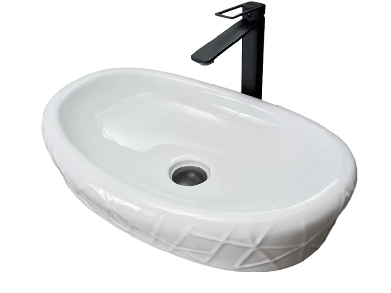 Раковина GID Creativo 777s 60 см белая 51222