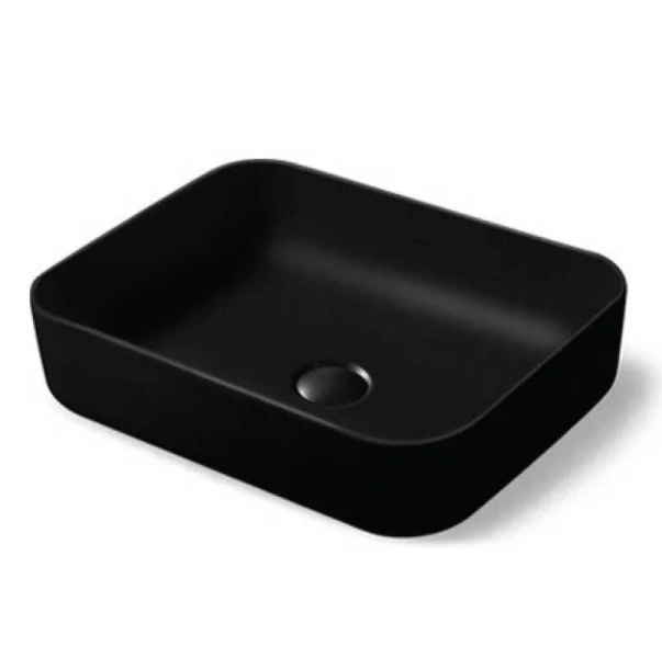 Раковина Vincea 50 см накладная, черная матовая VBS-105MB