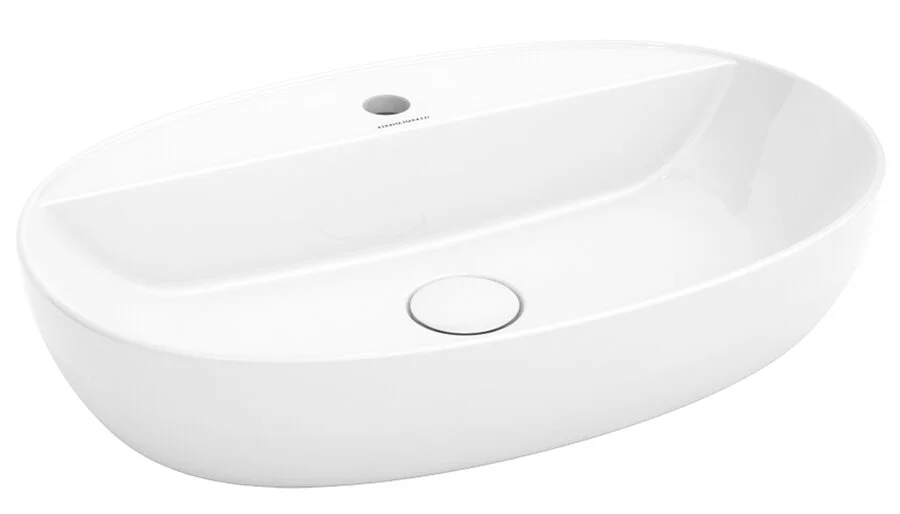 Раковина Kerama Marazzi Plaza 60 см белая глянцевая PLR.wb.60.1