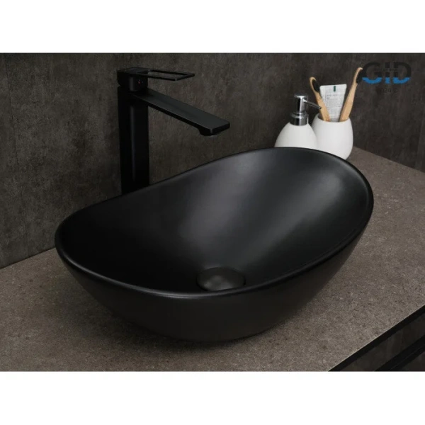 Раковина GID Lago Bm9133 48 см черная 53352